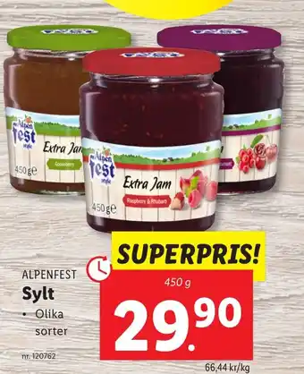 Lidl ALPENFEST Sylt erbjuda