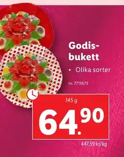 Lidl Godis- bukett erbjuda