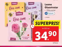 Lidl Leone Glasstrutar erbjuda