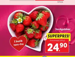 Lidl Jordgubbar erbjuda