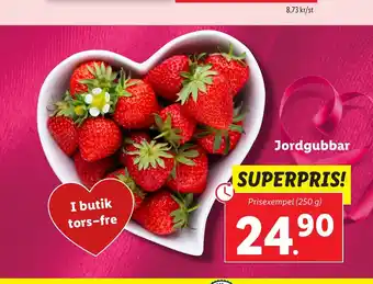 Lidl Jordgubbar erbjuda