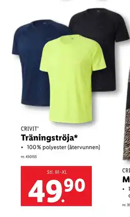 Lidl CRIVIT® Träningströja* erbjuda