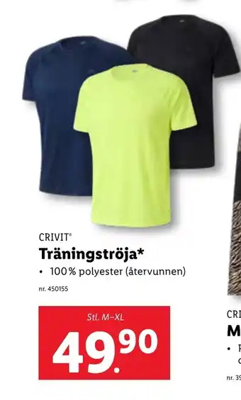 Lidl CRIVIT® Träningströja* erbjuda