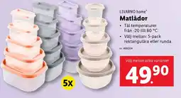 Lidl LIVARNO home Matlådor erbjuda