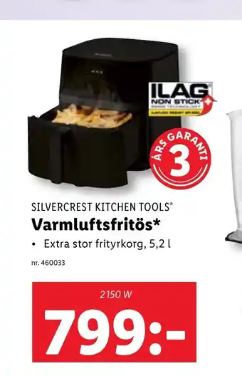 Lidl SILVERCREST KITCHEN TOOLS® Varmluftsfritös* erbjuda