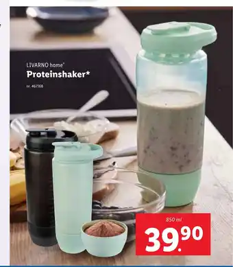 Lidl LIVARNO home® Proteinshaker* erbjuda