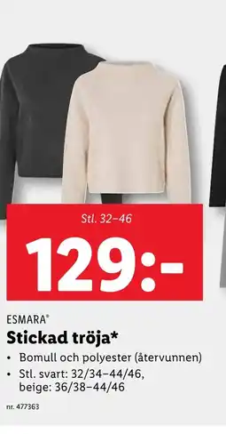 Lidl ESMARA® Stickad tröja* erbjuda