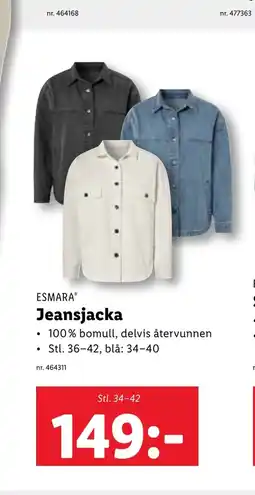 Lidl ESMARA® Jeansjacka erbjuda