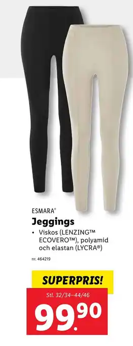 Lidl ESMARA® Jeggings erbjuda