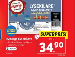 Lidl Rybergs Lysekilare erbjuda