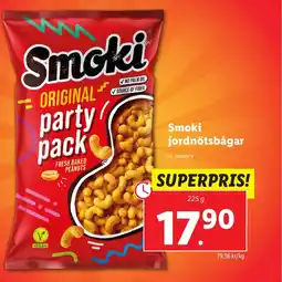 Lidl Smoki jordnötsbågar erbjuda