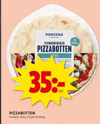 ICA Kvantum Pizzabotten erbjuda