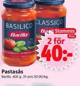 ICA Supermarket Pastasås erbjuda