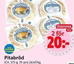 ICA Supermarket Pitabröd erbjuda