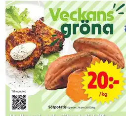 ICA Supermarket Sötpotatis erbjuda