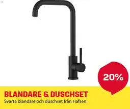 Byggmax Blandare & duschset erbjuda