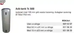 Rinkaby Rör Ack-tank Ts 300 erbjuda