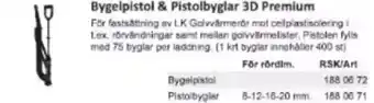 Rinkaby Rör Bygelpistol & Pistolbyglar 3D Premium erbjuda