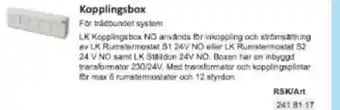 Rinkaby Rör Kopplingsbox erbjuda