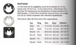 Rinkaby Rör ArcFrame erbjuda