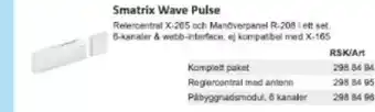 Rinkaby Rör Smatrix Wave Pulse erbjuda