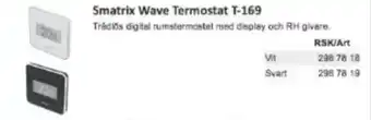 Rinkaby Rör Smatrix Wave Termostat T-169 erbjuda