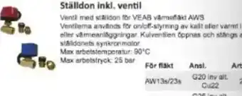 Rinkaby Rör Stalldon Inkl. Ventil erbjuda