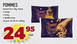 Supergrossen POMMES erbjuda