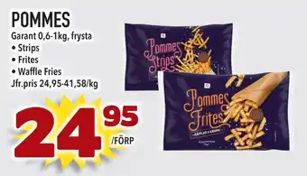 Supergrossen POMMES erbjuda