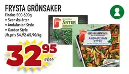 Supergrossen FRYSTA GRÖNSAKER erbjuda