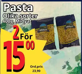 Supergrossen Pasta erbjuda