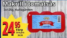 Supergrossen Makrill i tomatsås erbjuda