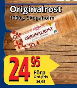 Supergrossen Originalrost erbjuda