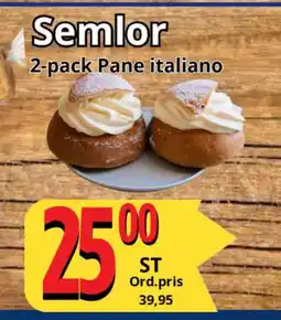 Supergrossen Semlor erbjuda