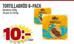 Supergrossen TORTILLABRÖD 8-PACK erbjuda