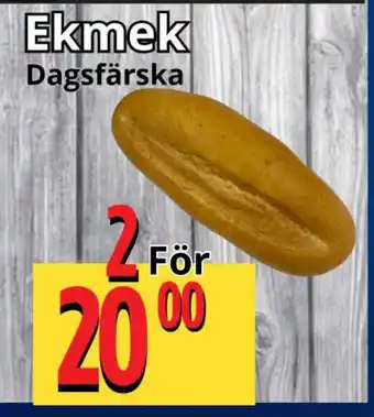 Supergrossen Ekmek erbjuda