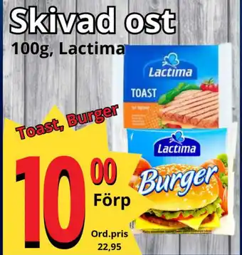 Supergrossen Skivad ost erbjuda