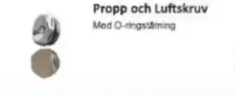 Rinkaby Rör Propp och Luftskruv erbjuda