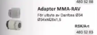 Rinkaby Rör Adapter MMA-RAV erbjuda