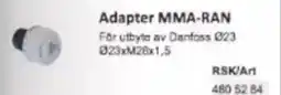 Rinkaby Rör Adapter MMA-RAN erbjuda