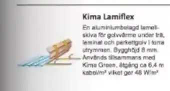 Rinkaby Rör Kima Lamiflex erbjuda