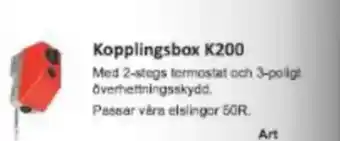 Rinkaby Rör Kopplingsbox K200 erbjuda