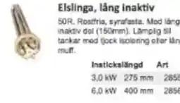 Rinkaby Rör Elslinga, lång inaktiv erbjuda