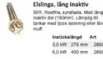 Rinkaby Rör Elslinga, lång inaktiv erbjuda