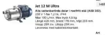 Rinkaby Rör Jet 12 M Ultra erbjuda