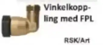 Rinkaby Rör Vinkelkopp- ling med FPL erbjuda