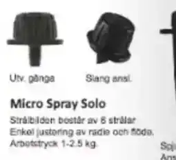 Rinkaby Rör Micro Spray Solo erbjuda