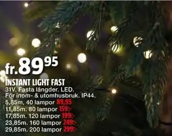 Instant Light Fast 5,85m, 40 lampor
