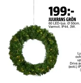 Julkrans Grön