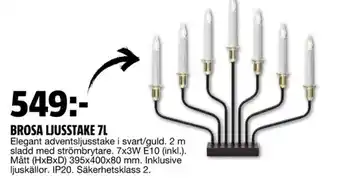 Brosa Ljusstake 7L
